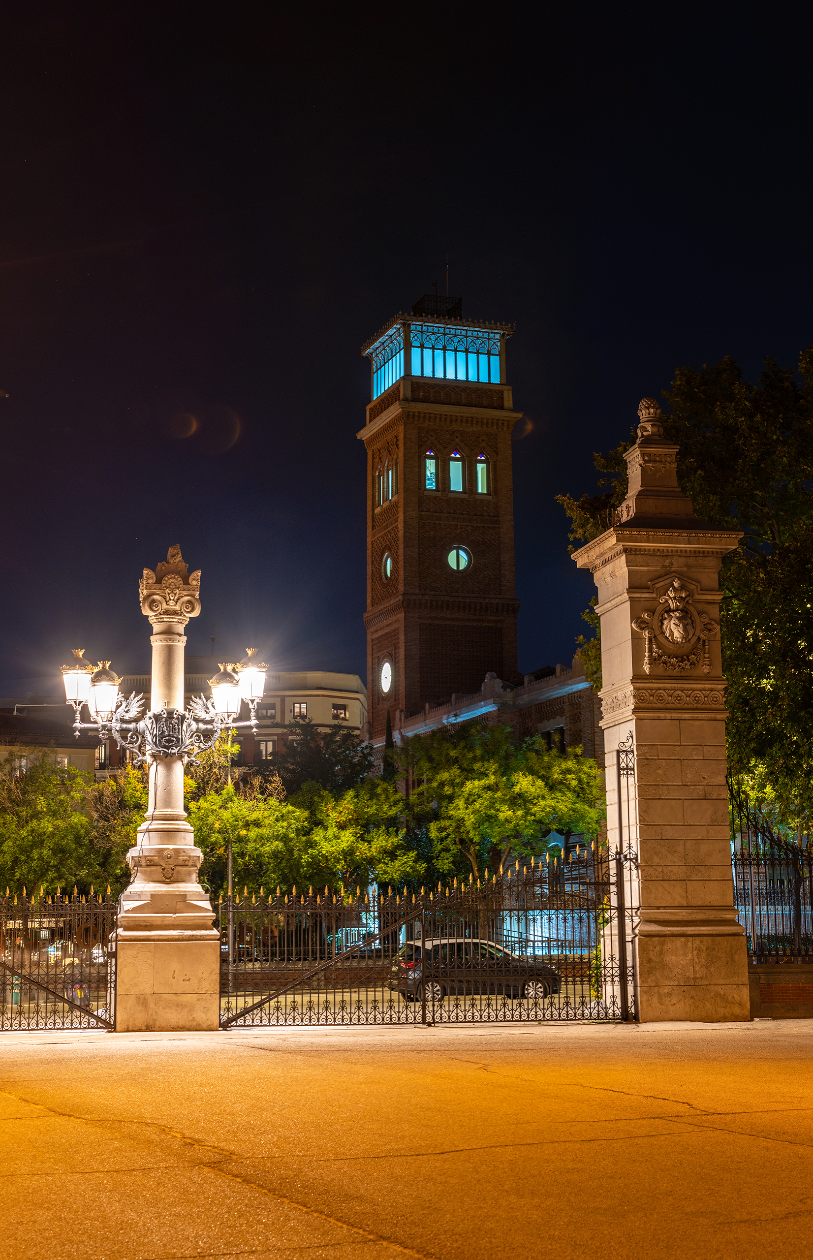 Casa Árabe junto al Parque de El Retiro en Madrid