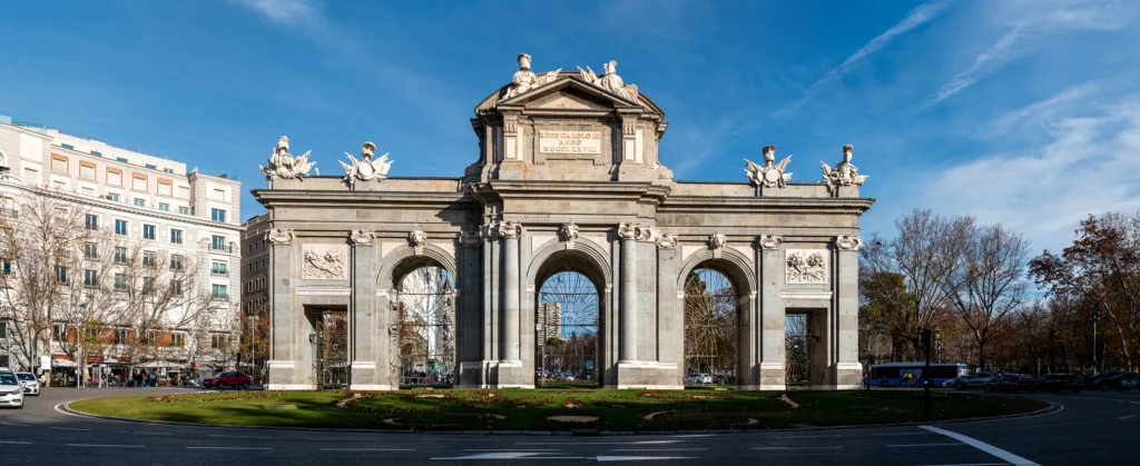 Puerta de Alcalá en Madrid